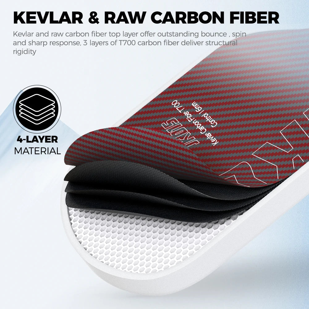 Jikego JK015 Kevlar Carbon Pickleball Paddle