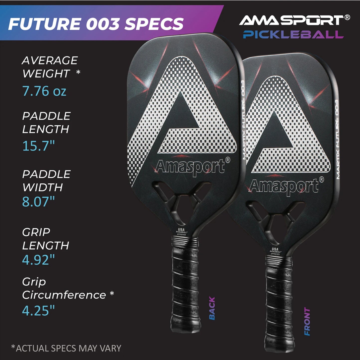 Amasport Matrix High Performance Pickleball Paddle