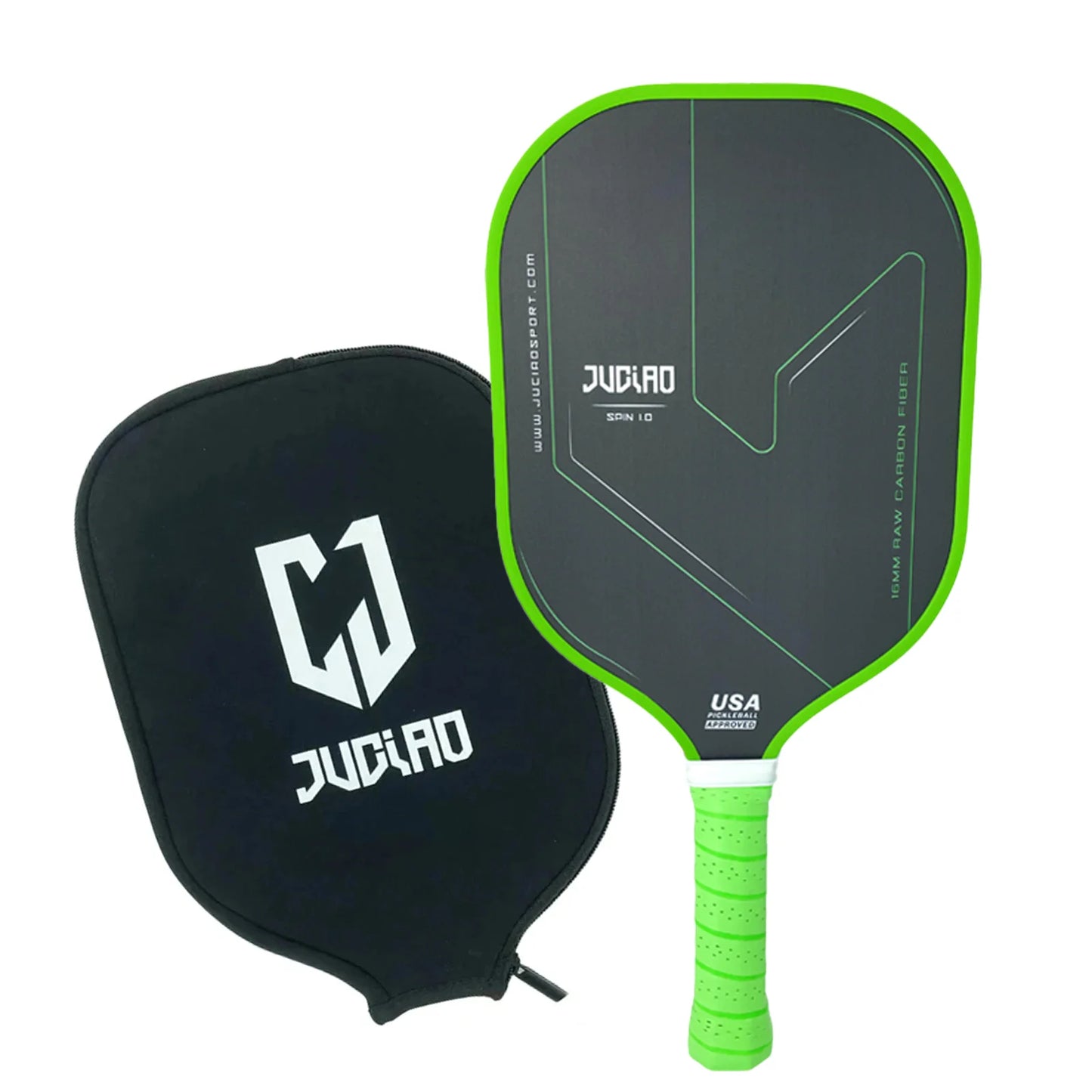 Juciao Spin 1.0 Carbon Pickleball Paddle