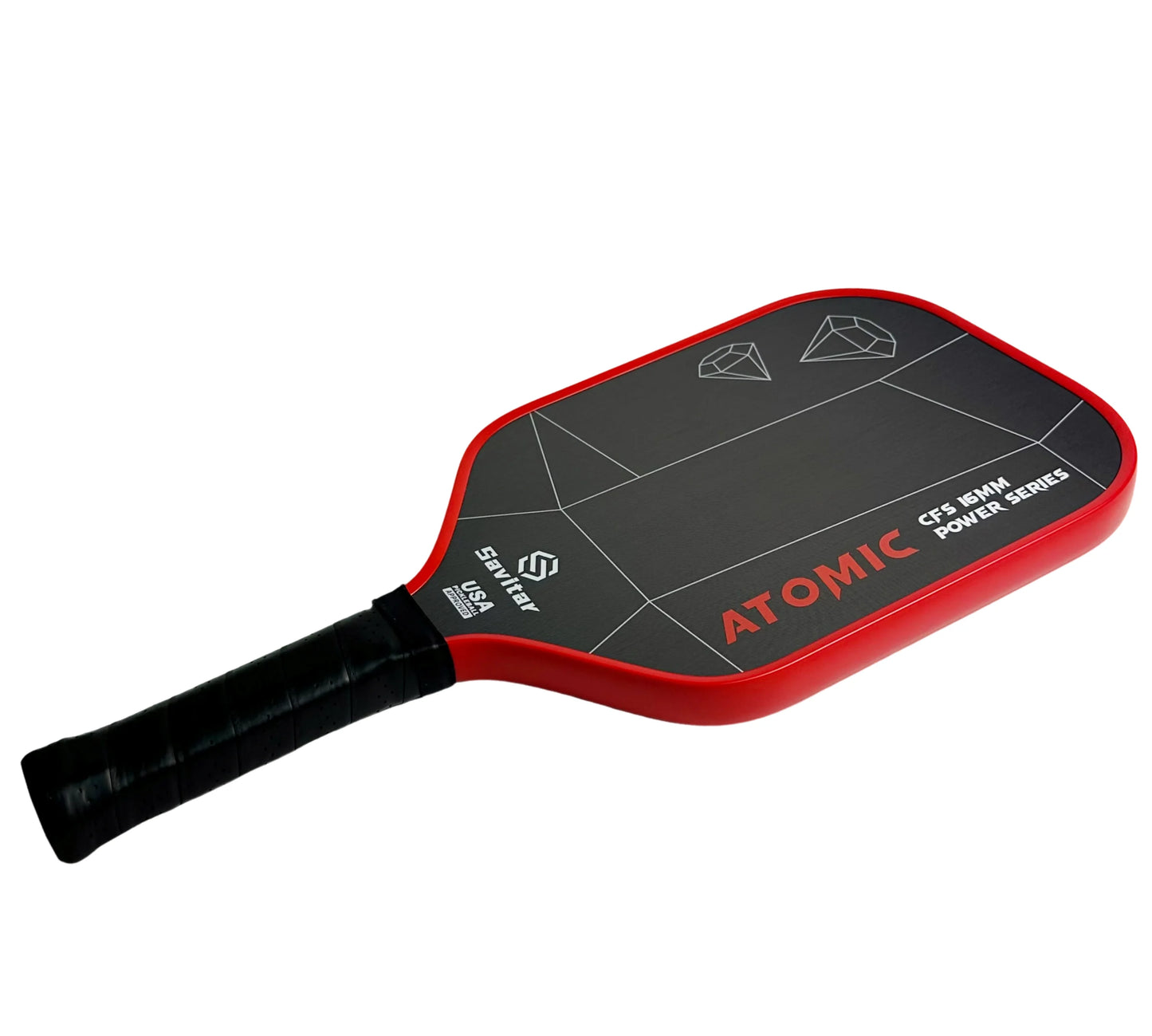 Savitar Atomic Carbon Pickleball Paddle (W/ Cover)