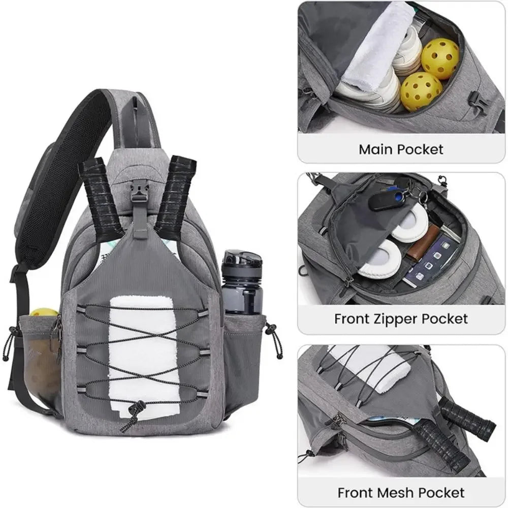 Large Capacity Nylon Pickleball Rackets Bags