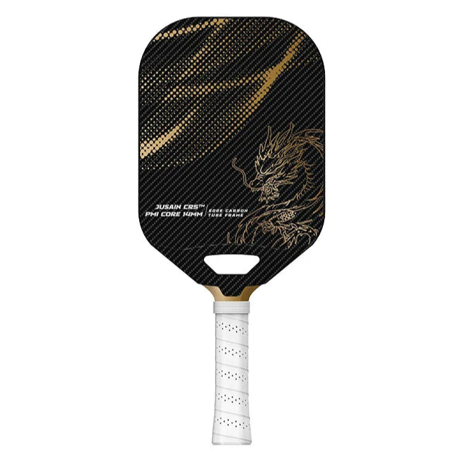 Jusain CR5 Gold Dragon CarbonPickleball Paddle