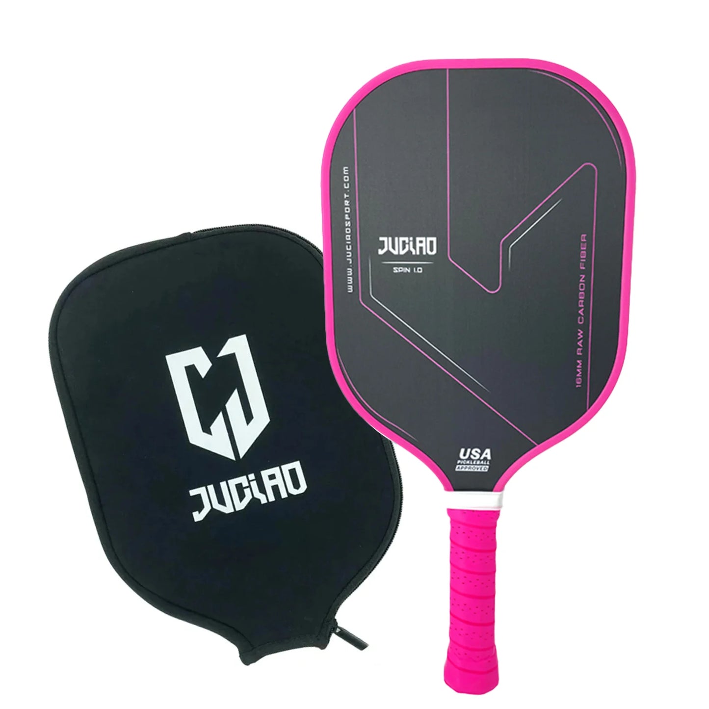 Juciao Spin 1.0 Carbon Pickleball Paddle