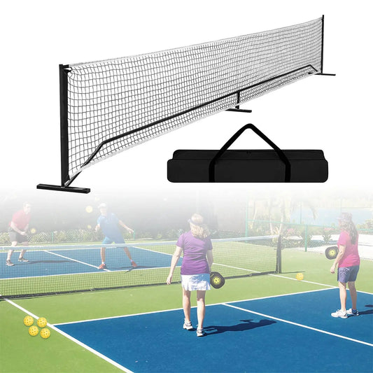 22ft Metal Base Portable Pickleball Net