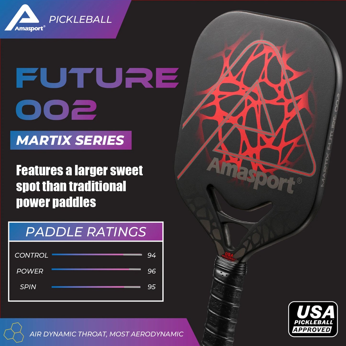 Amasport MNSTR PWR Pickleball Paddles