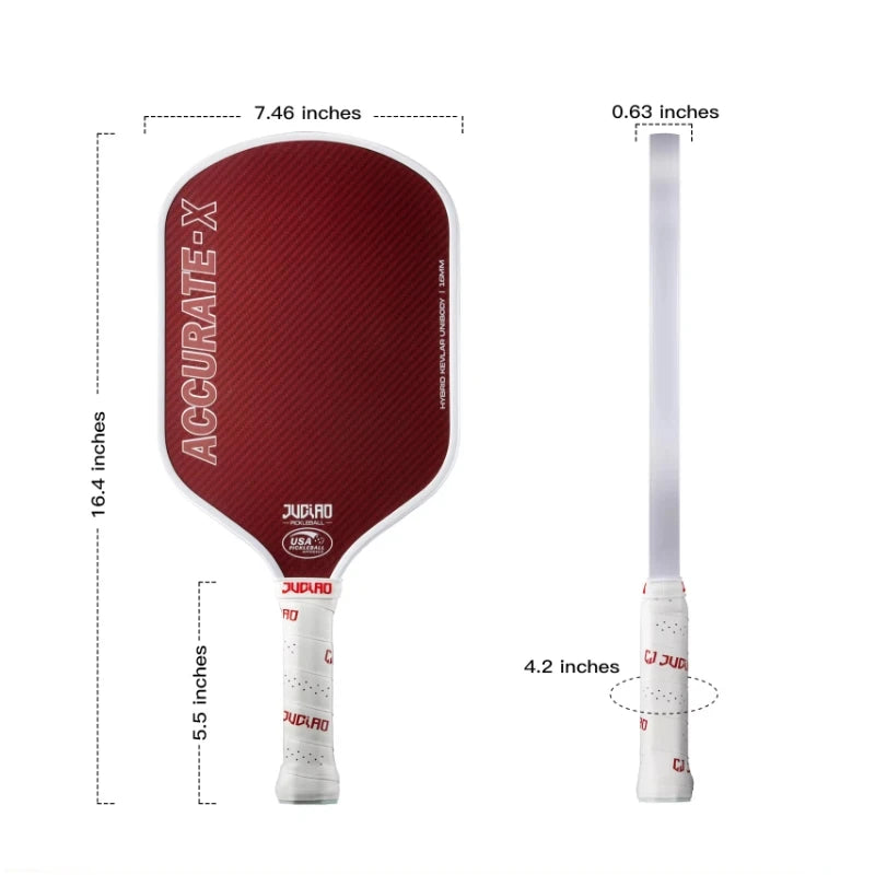 Juciao Accurate-X Carbon Pickleball Paddle